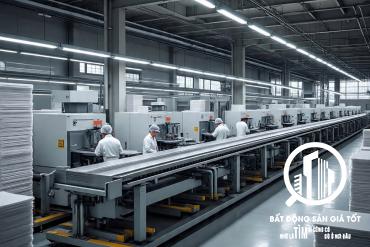 Cho thuê nhà xưởng sản xuất bao bì từ plastic KCN Bến Lức - Long An