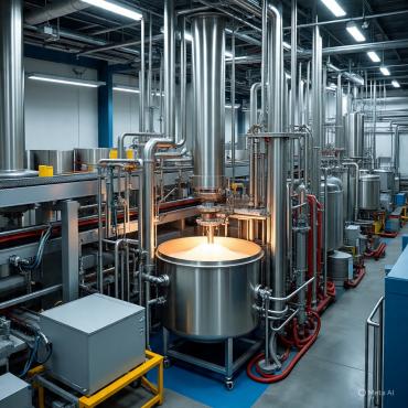 Xưởng có chủ trương sản xuất , phối trộn chiết rót hóa chất 1000m2 - 2000m2 KCN Long An cho thuê