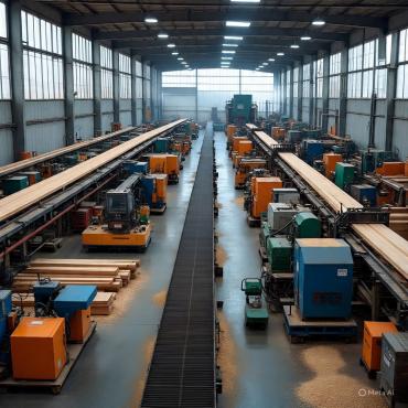 Cho thuê nhà xưởng sản xuất gỗ KCN Bến Lức Long An