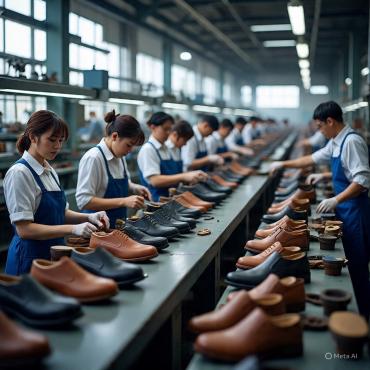 Cho thuê nhà xưởng sản xuất giày , dép KCN Bến Lức - Long An