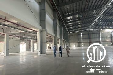 Cho thuê nhà xưởng sản xuất vật liệu xây dựng KCN Long Hậu Long An